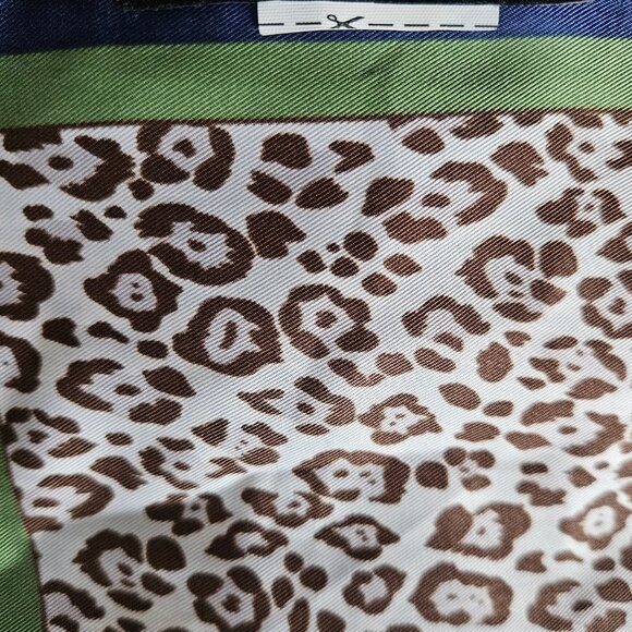 Banana Republic Animal Print Silk Scarf - Picture 3 of 3